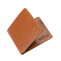 Brown Leather Wallet for Men - Venezia - free personalization