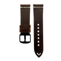 Watch Band Dark Brown Pull-Up Leather