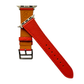 Cold orange Apple Watch strap compatible with all models  Hedonist Chicago
