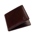 Dark Brown Leather Classic Wallet for Men - timeless design