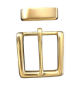 Classic Brass Belt Buckle 02 for 1.55 Inch Straps