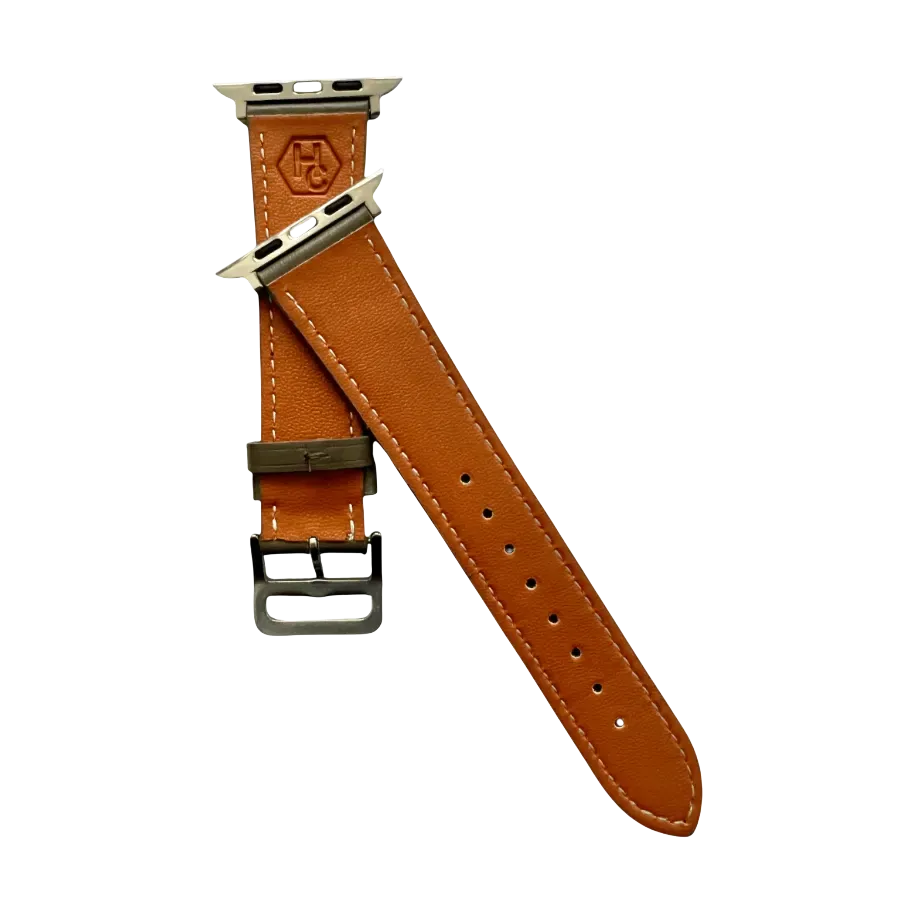 Grey Apple Watch strap compatible with all models Hedonist Chicago