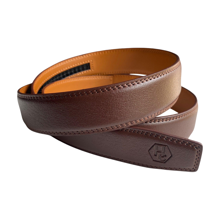 Red Brown Genuine Leather Belt | Hedonist-Style | Chicago