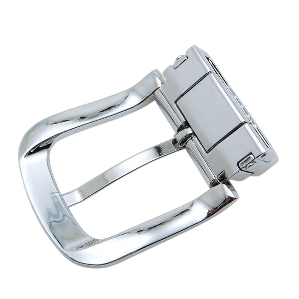 Silver Lacquered Pin and Clip Belt Buckle 4 | Hedonist-Style | Chicago