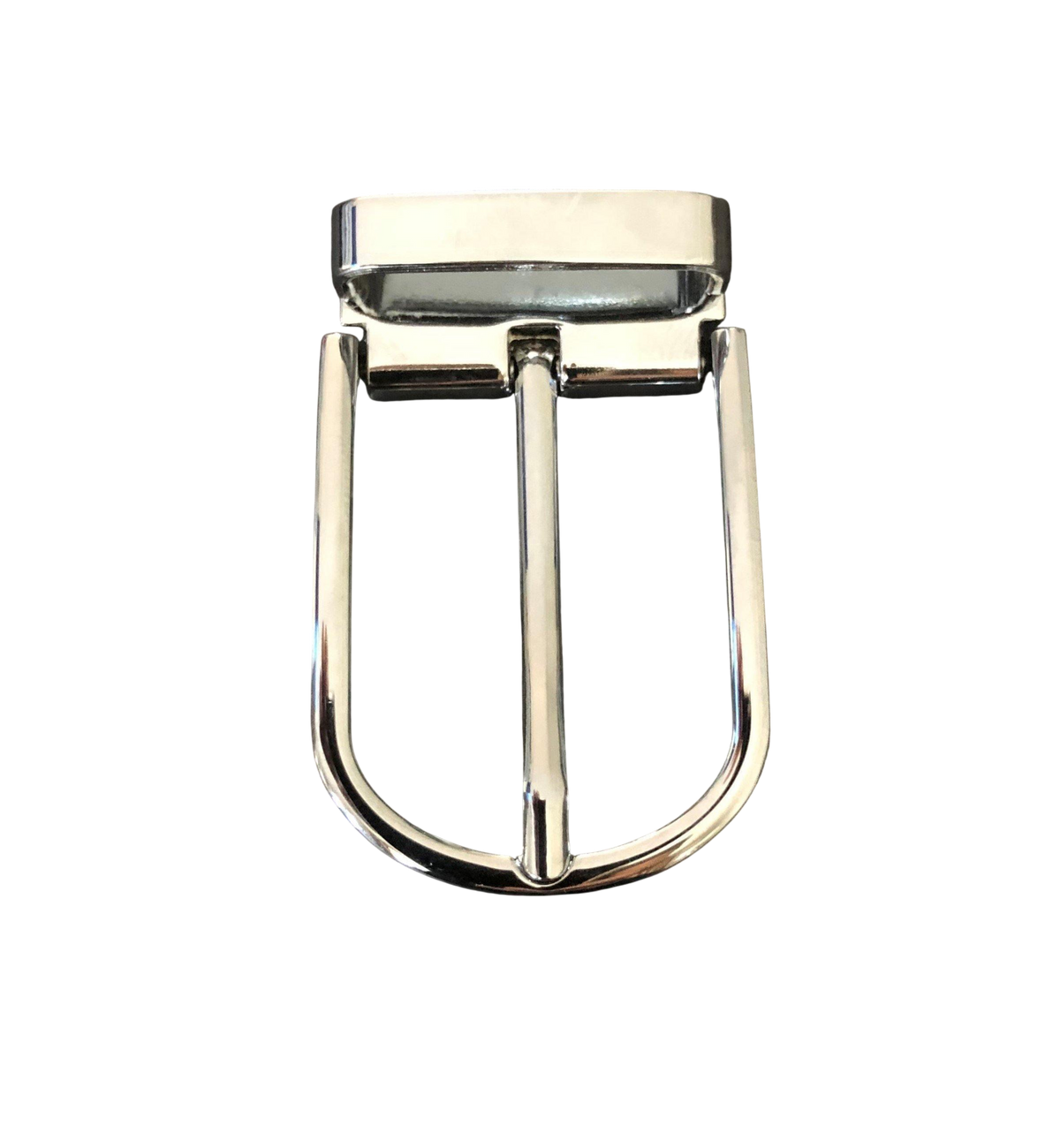 Silver Lacquered Pin and Clip Belt Buckle 1 | Hedonist-Style | Chicago