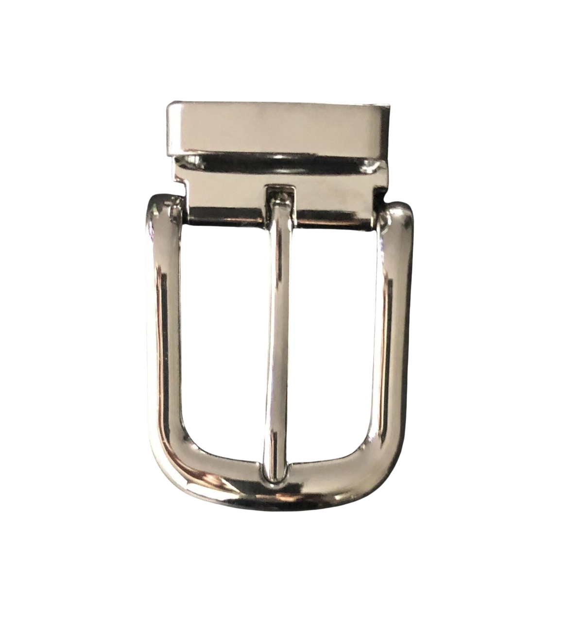 Silver Lacquered Pin and Clip Belt Buckle 1 | Hedonist-Style | Chicago