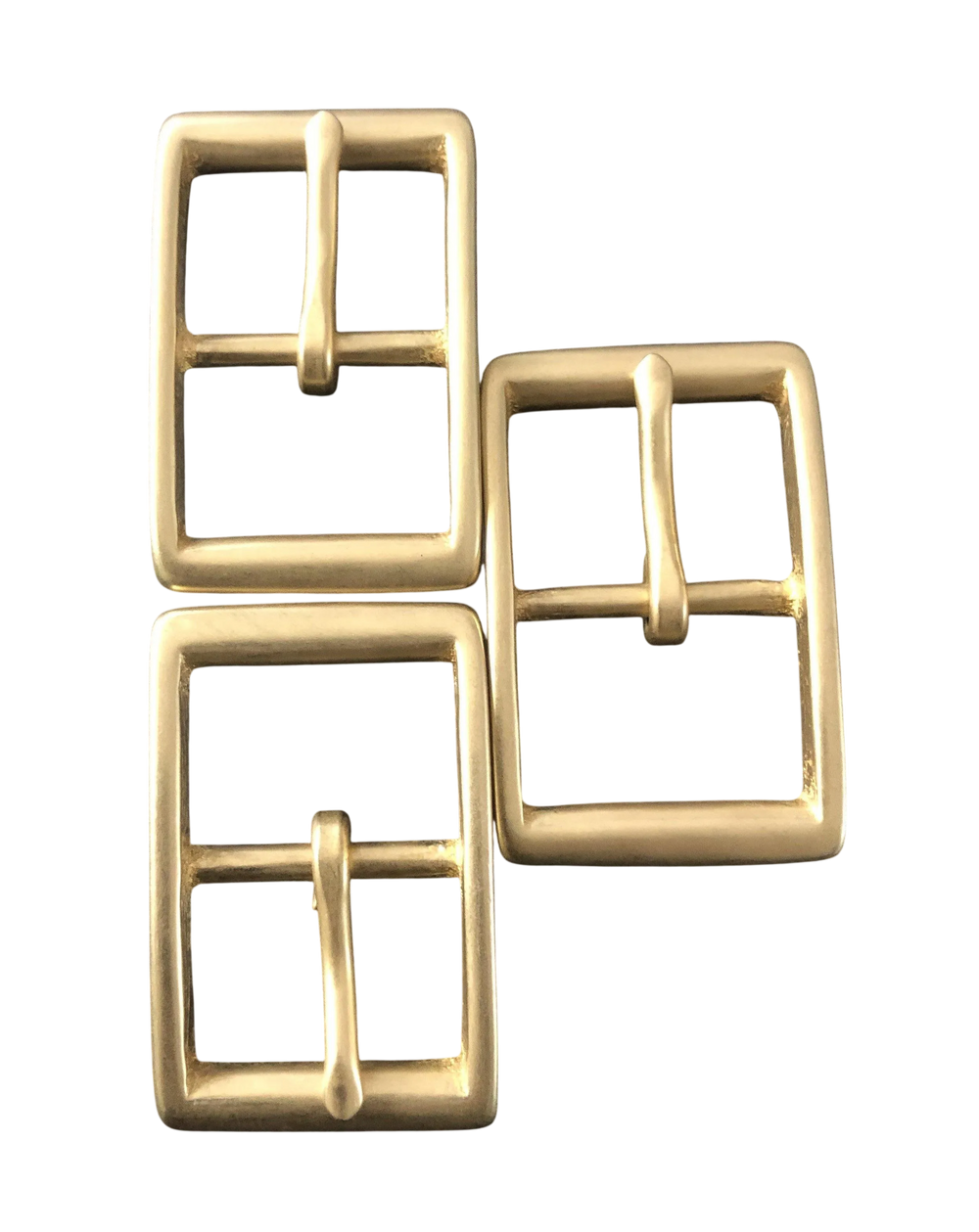 Solid Brass Gold Belt Buckle 2 | Hedonist-Style | Chicago