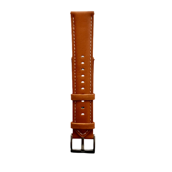 Tan Leather watchband buckle | Hedonist-Style | Chicago