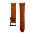 Tan Leather Watch Band With Quick Release Bars