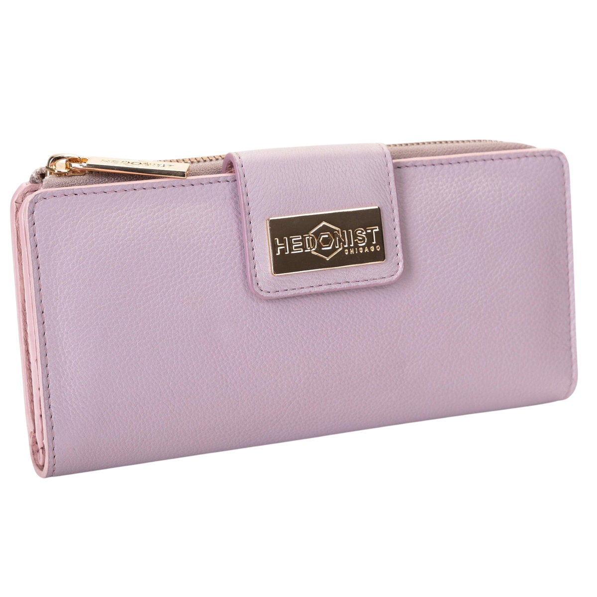 Pink Travel Leather Wallet for Women | Hedonist Chicago