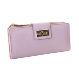 Pink Travel Leather Wallet for Women | Hedonist Chicago