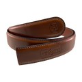Leather Belt Strap Light Brown 1.15"