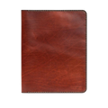 Hedonist Chicago mahogany ipad holder in mahogany, slim sleeve, leather finish, product view