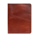 Hedonist Chicago mahogany ipad holder in mahogany, slim sleeve, leather finish, product view