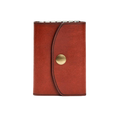 Hedonist Chicago light mahogany key holder in light mahogany, slim profile, full grain leather, product view