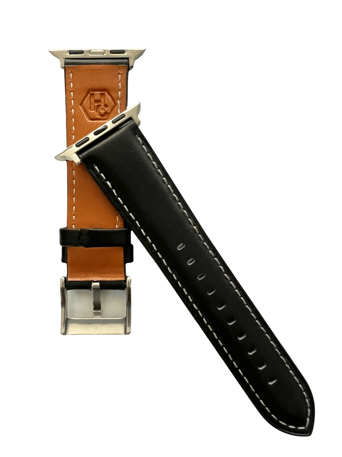 Black Apple Watch strap compatible with all models  Hedonist Chicago