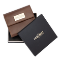 Women's Brown Small Wallet in Smooth Leather from Hedonist Chicago | Gift for Women