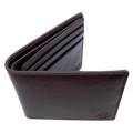 Dark Brown Leather Classic Wallet for Men - Premium Leather