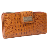 Croc-Embossed_Brown_Lether_Wallet_for_Women_Hedonist_Chicago