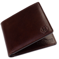 Dark Brown Leather Classic Wallet for Men - timeless design