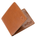 Brown Leather Wallet for Men - Venezia - free personalization