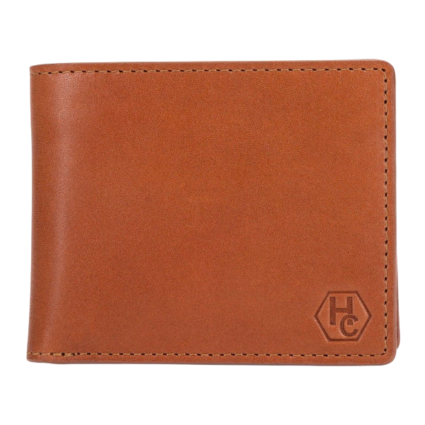 Classic Bifold Wallet in Light Brown Leather