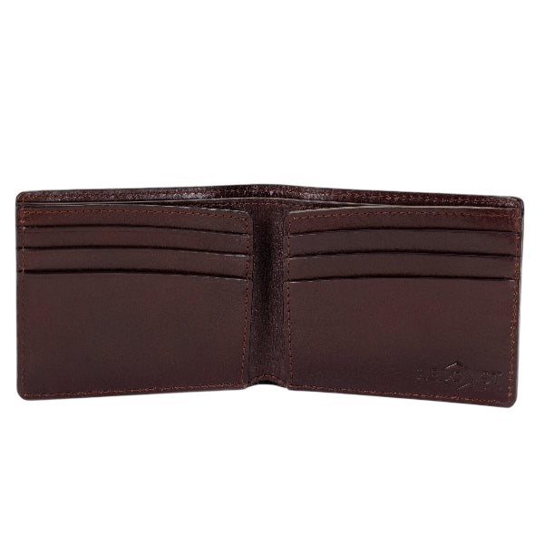 Dark Brown Leather Classic Wallet for Men - best men's card holder