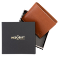 Classic Bifold Wallet in Light Brown Leather - anniversary gift for him