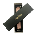 Pink leather Apple Watch band, packaging close-up