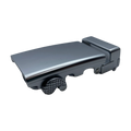 Ratchet Buckle Plate Blue Gray 1.15" (005)