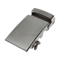 Ratchet Buckle Plate Brushed Metallic 1.15" (003)
