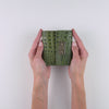 Embossed Green Women Small Snap Wallet | Hedonist Chicago