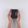 Black Zip Small Women Wallet Video | Hedonist Chicago