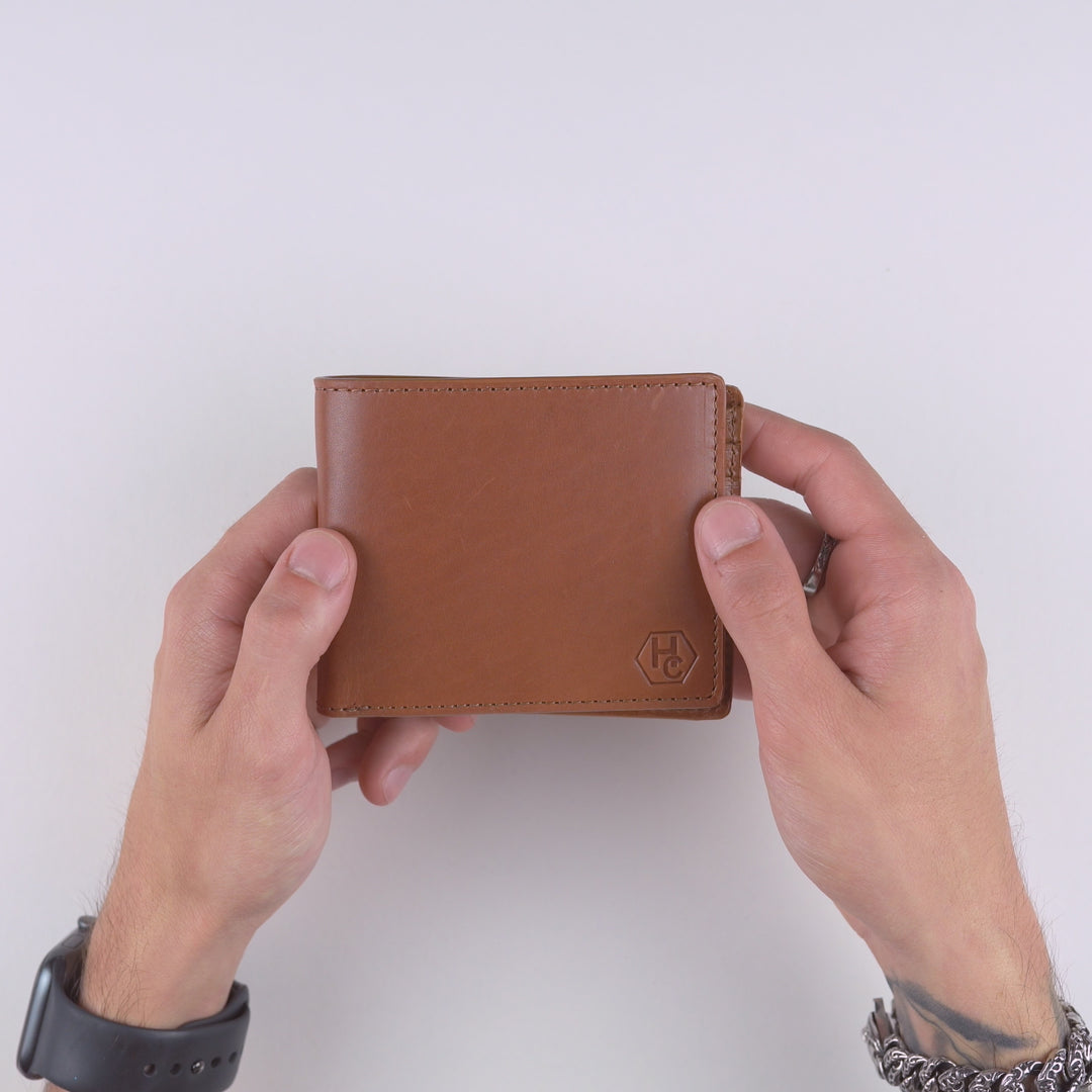 Bifold Men's Leather Wallet by Hedonist Chicago