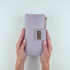 Pink Travel Leather Wallet Women Video | Hedonist Chicago