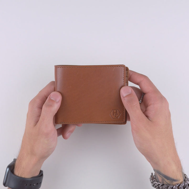 HC Classic Bifold Wallet Tan