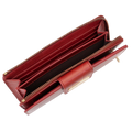 Red leather traveler wallet and Apple Watch band gift set by Hedonist Chicago
