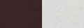 Brown / White Reversible Women's Belt 1" and 1.3" Wide