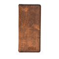 Handmade Long Leather Card Holder 8 Card Slots Tan Pull-Up | Hedonist Chicago
