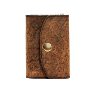 Handmade Leather Key Holder Tan Pull Up