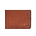 Handmade Men's Leather Wallet 4 Card Slots Whisky | Hedonist Chicago