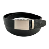 Metal Automatic belt buckle 1.38" , front view, for ratchet leather belts by Hedonist Chicago