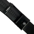 Metal Frame belt buckle 1.38" , hardware close-up, for ratchet leather belts by Hedonist Chicago