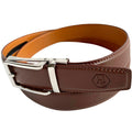 Silver Hollow Automatic belt buckle 1.38" , buckle detail, for ratchet leather belts by Hedonist Chicago