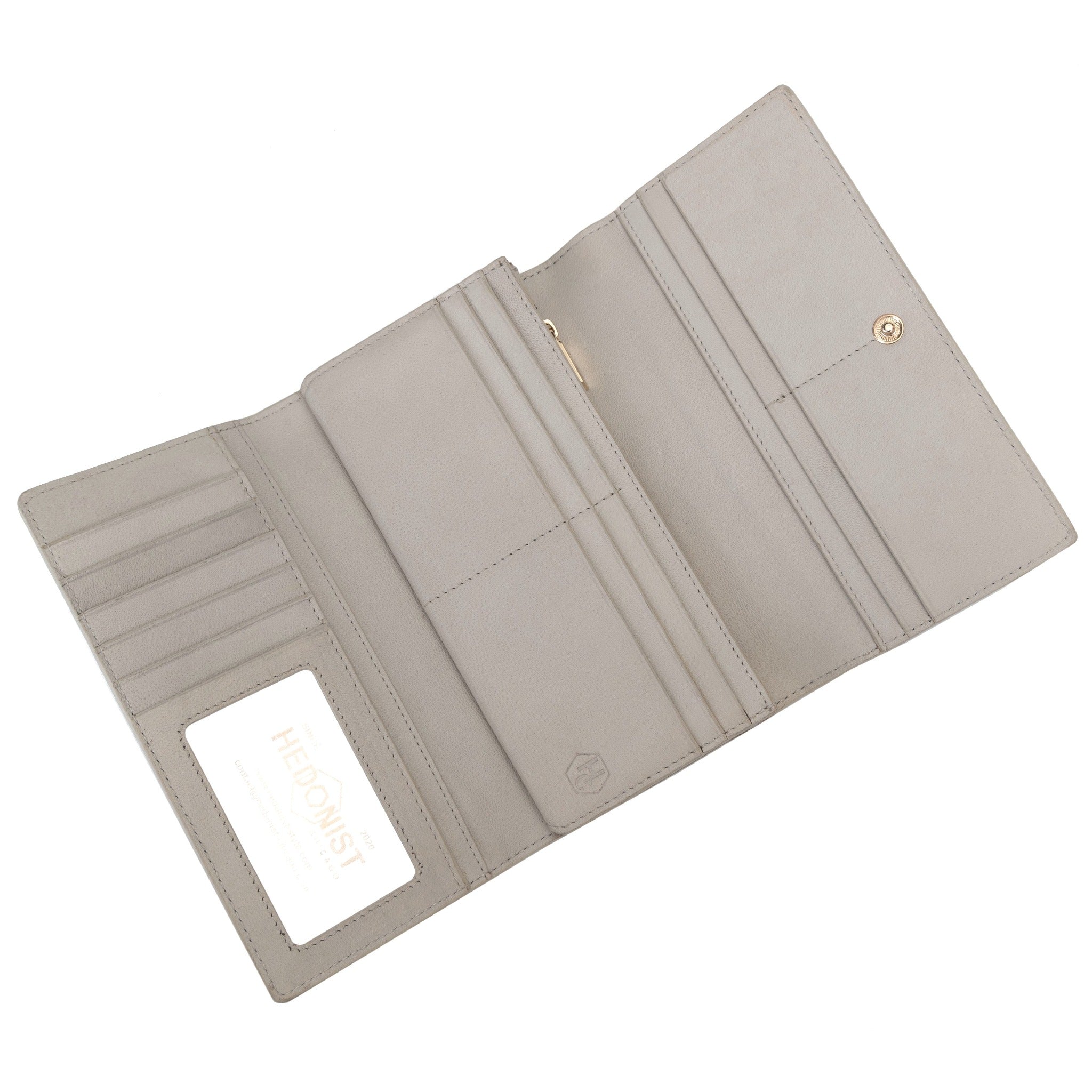 Trifold wallet, gray