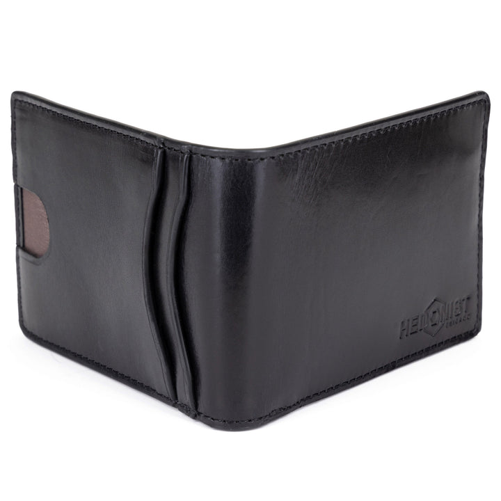 Ultra Slim Bifold Wallet Black