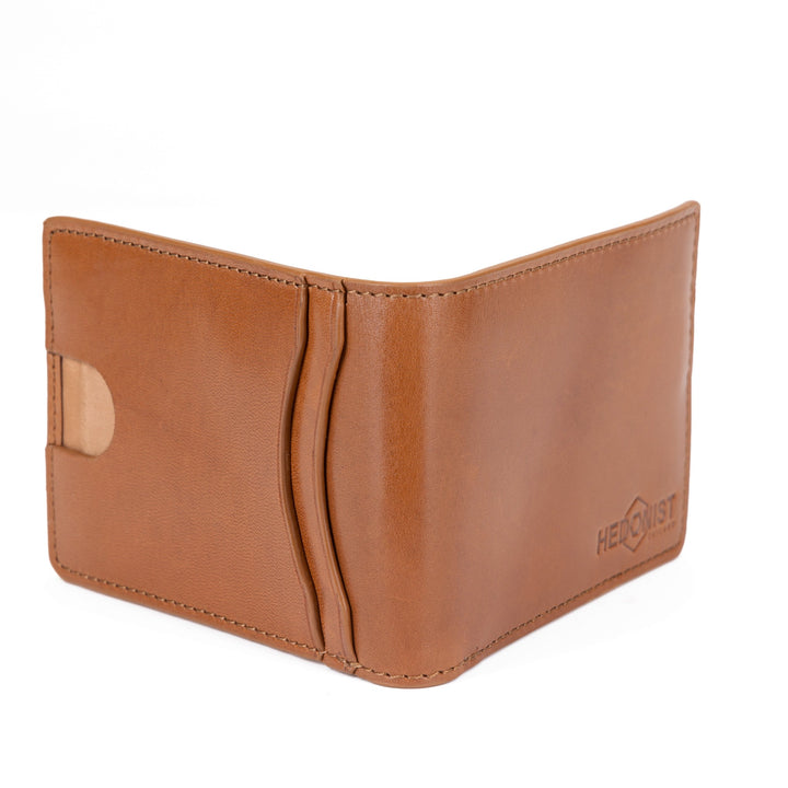 Ultra Slim Bifold Wallet Tan