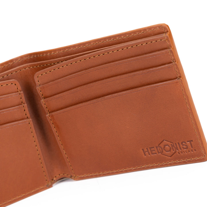 Bifold Light Brown Wallet for Men