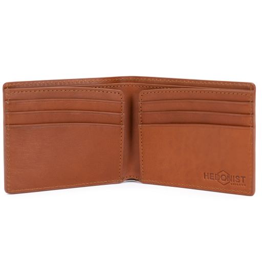 HC Classic Bifold Wallet Cognac