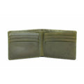 Classic bifold and traveler wallet croco green leather gift set view 7 - Hedonist Chicago